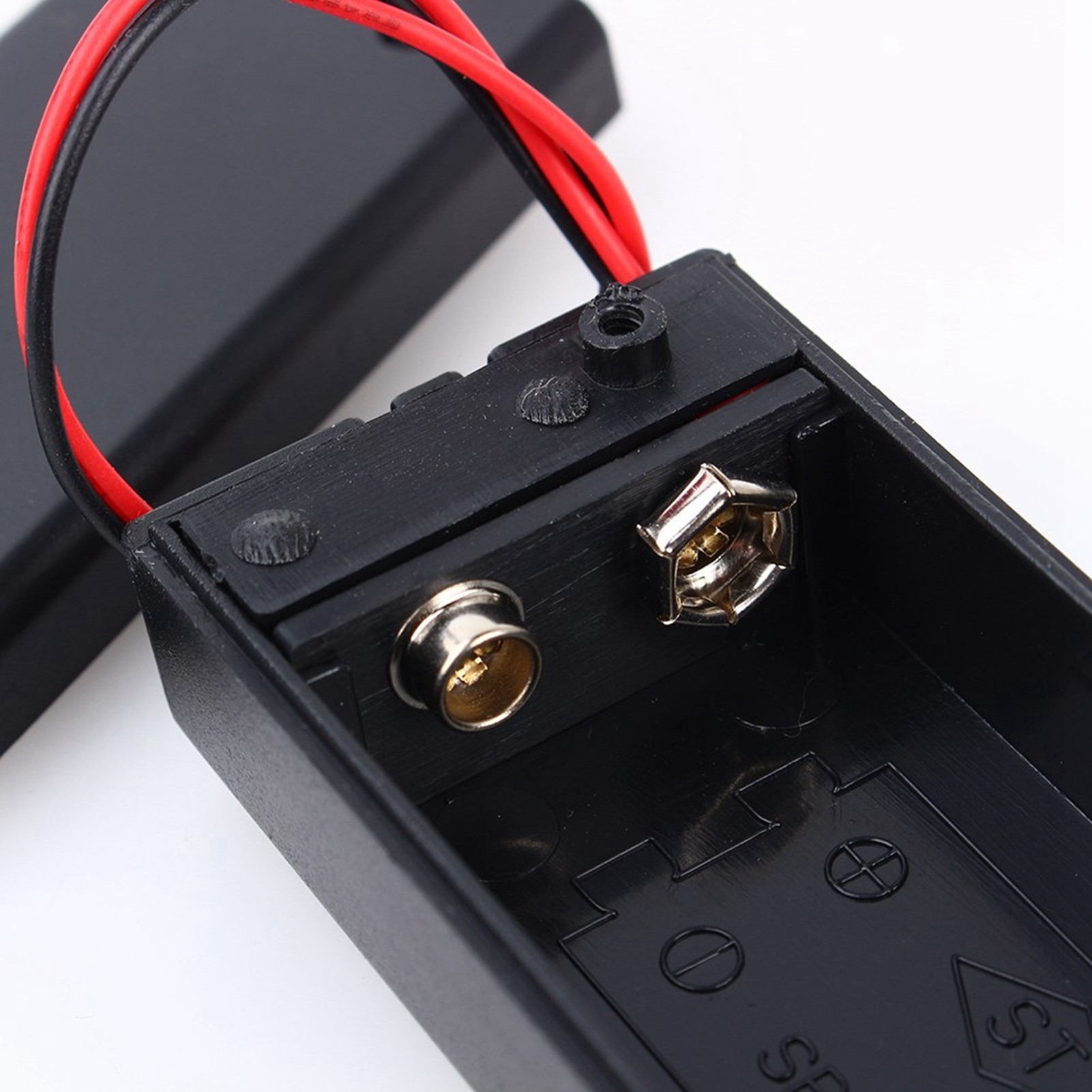 علبة حامل بطارية 9 فولت PP3 مع - مراجعة Battery Case Storage وسعره