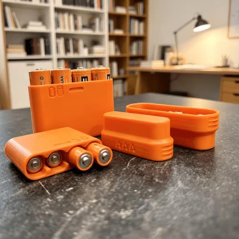 علبة تخزين بطاريات AA بـ 4 فتح - مراجعة Battery Case Storage وسعره