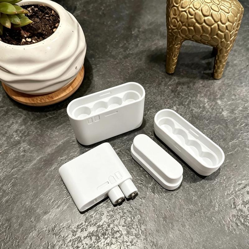علبة تخزين بطاريات AA بـ 4 فتح - مراجعة Battery Case Storage وسعره