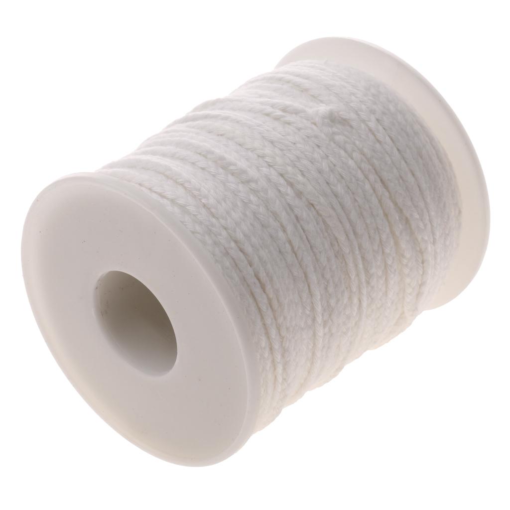 مستلزمات صناعة الشموع: فتائل ق - مراجعة Cotton Wick Organic وسعره