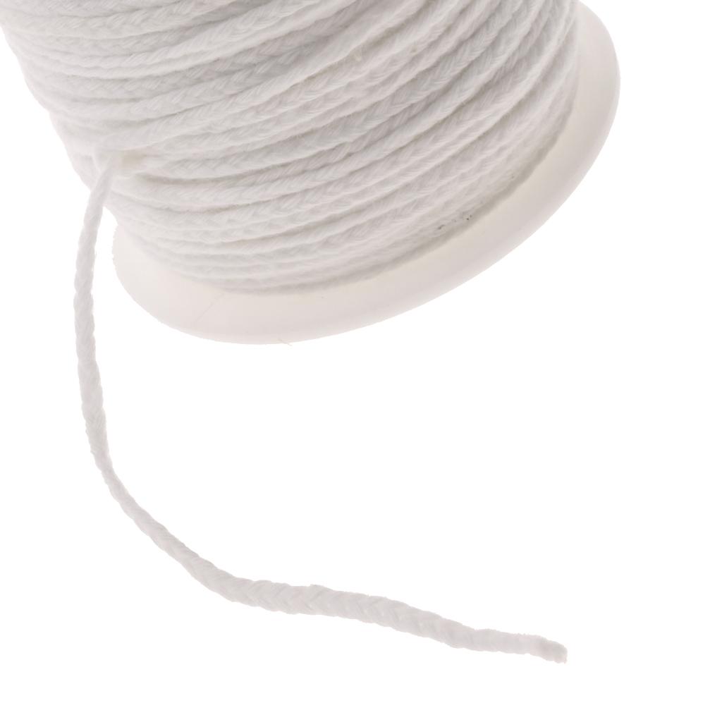 مستلزمات صناعة الشموع: فتائل ق - مراجعة Cotton Wick Organic وسعره