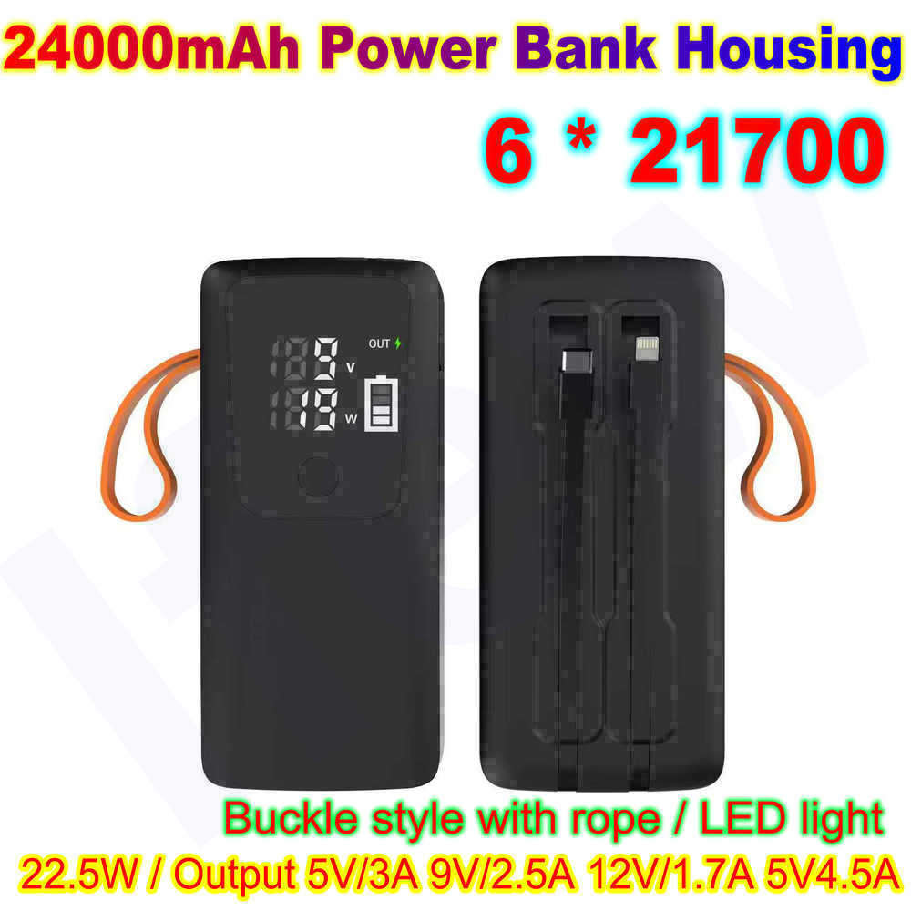 21700 بطارية قوة البنك الإسكان - مراجعة Battery Case Storage وسعره