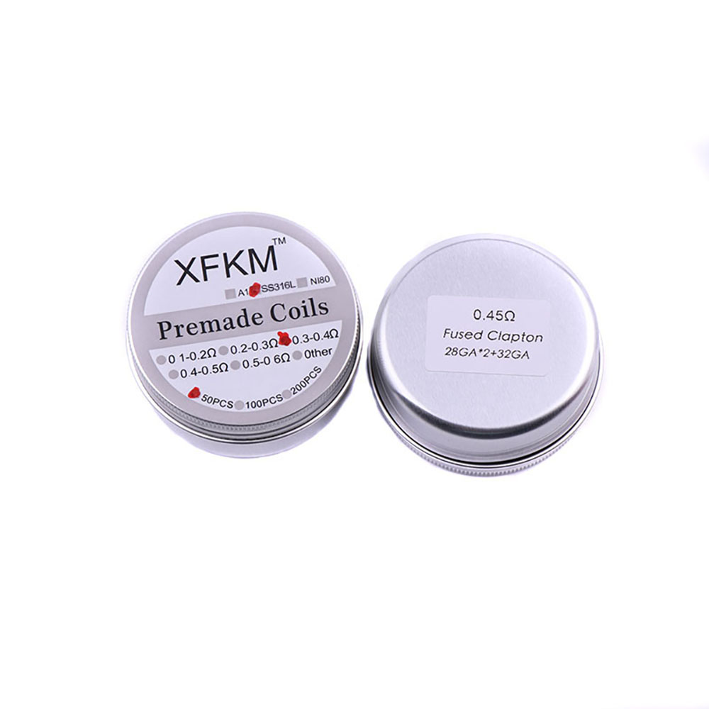 XFKM 50/100 قطع A1/316 شقة كاب - مراجعة Coil Building Kit وسعره