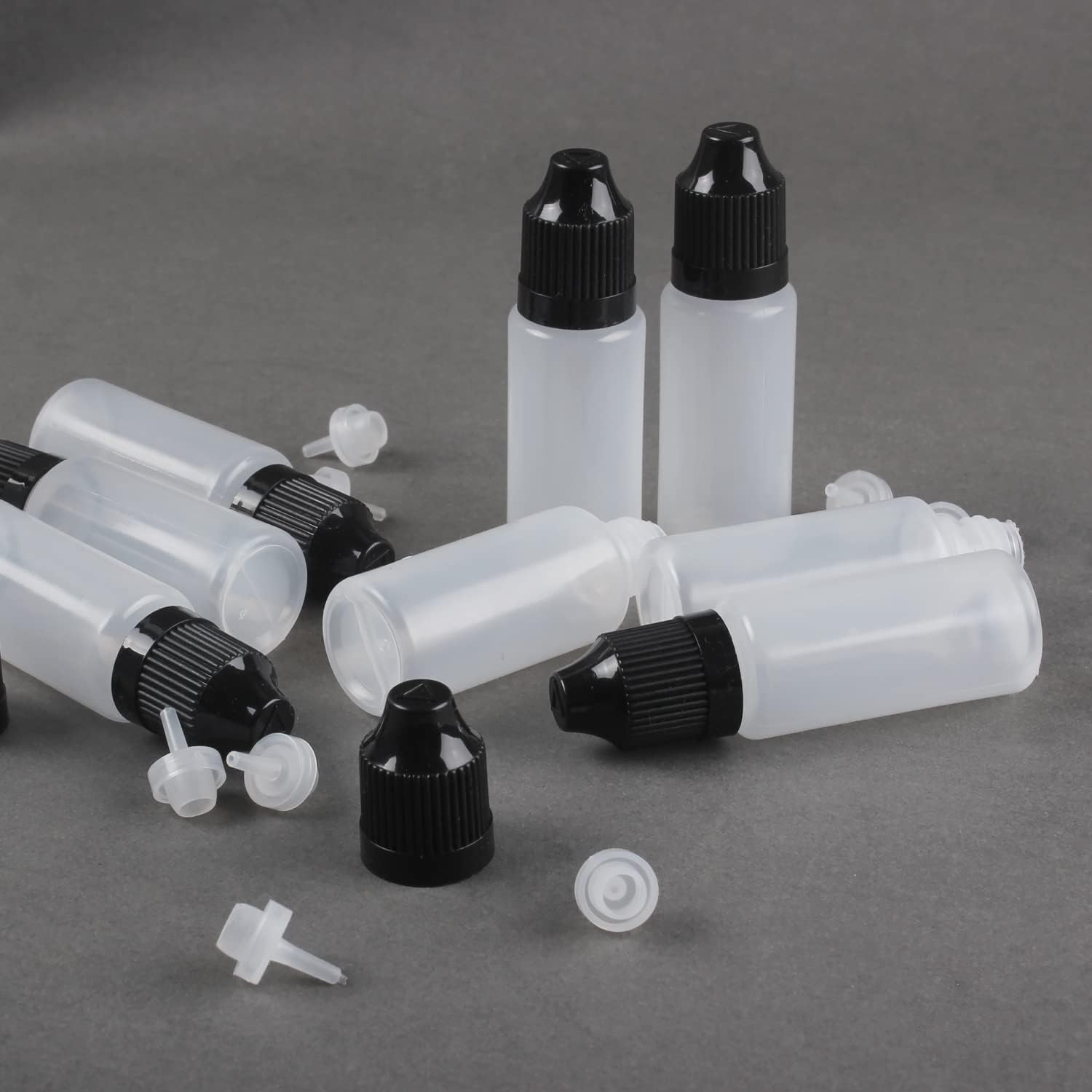 زجاجات صغيرة فارغة تعمل بالضغط - مراجعة Juice Bottle Dropper وسعره