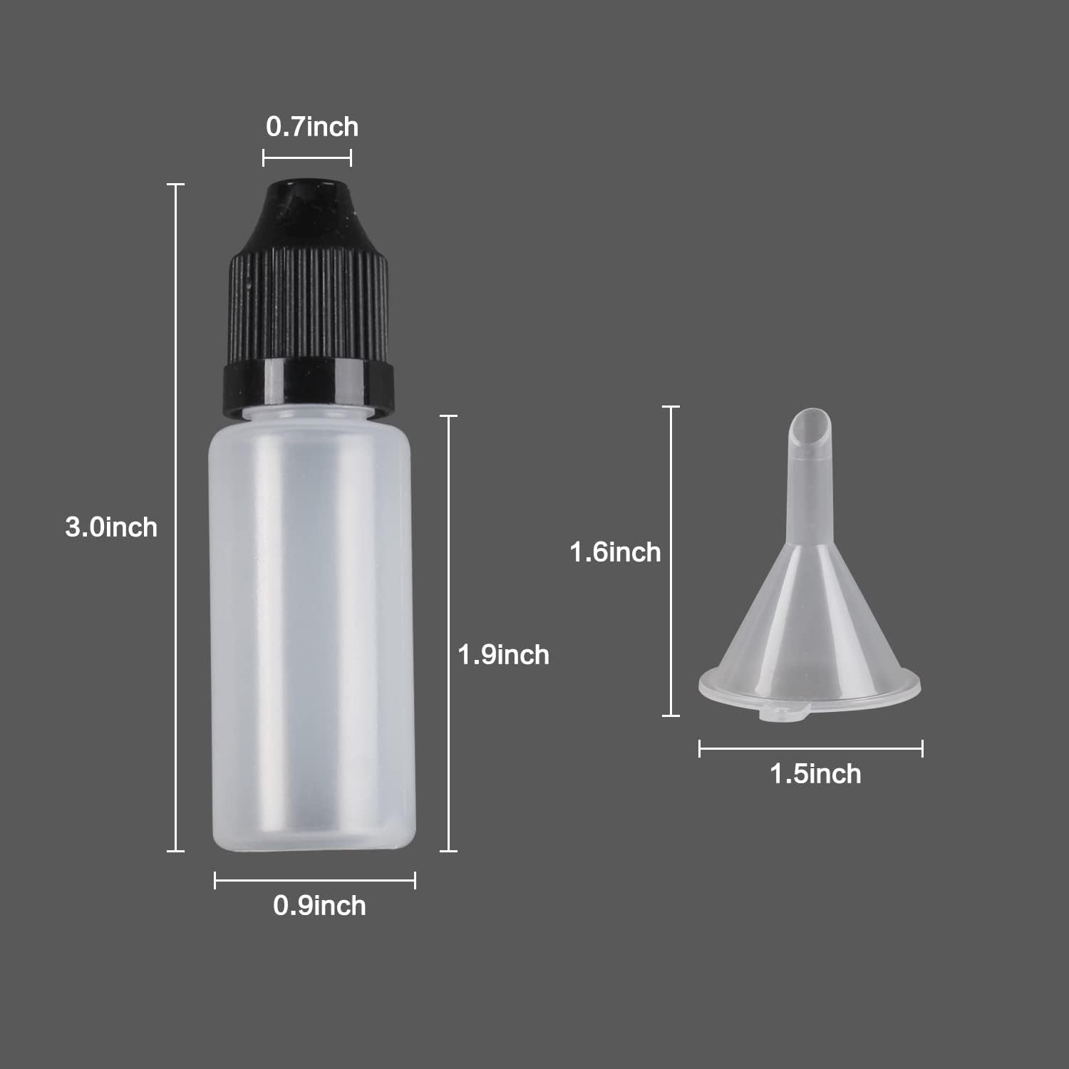 زجاجات صغيرة فارغة تعمل بالضغط - مراجعة Juice Bottle Dropper وسعره