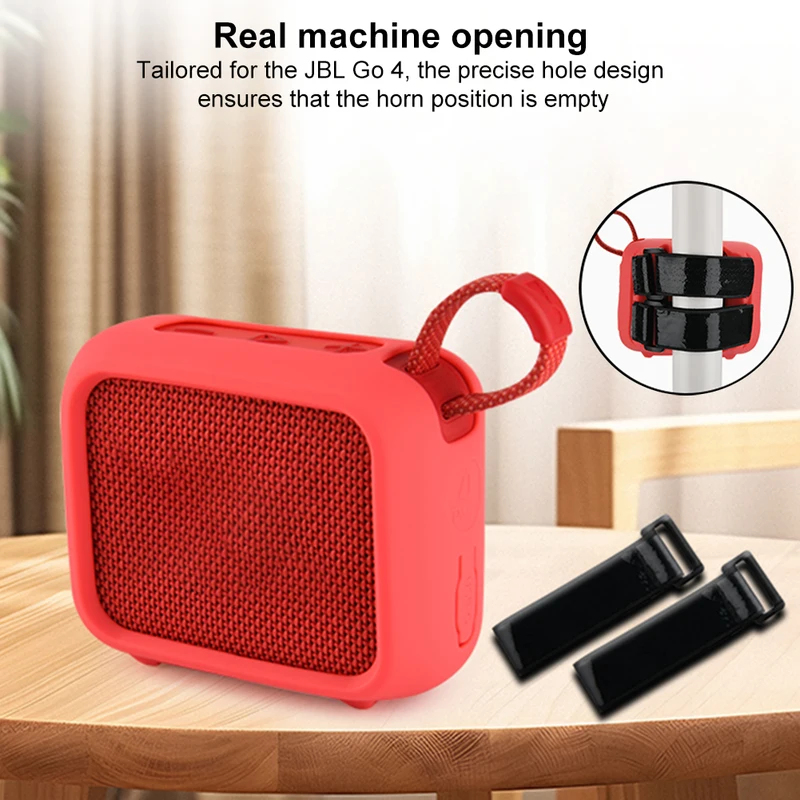 حافظة واقية من السيليكون المقا - مراجعة Jbl Speaker Go 4 وسعره