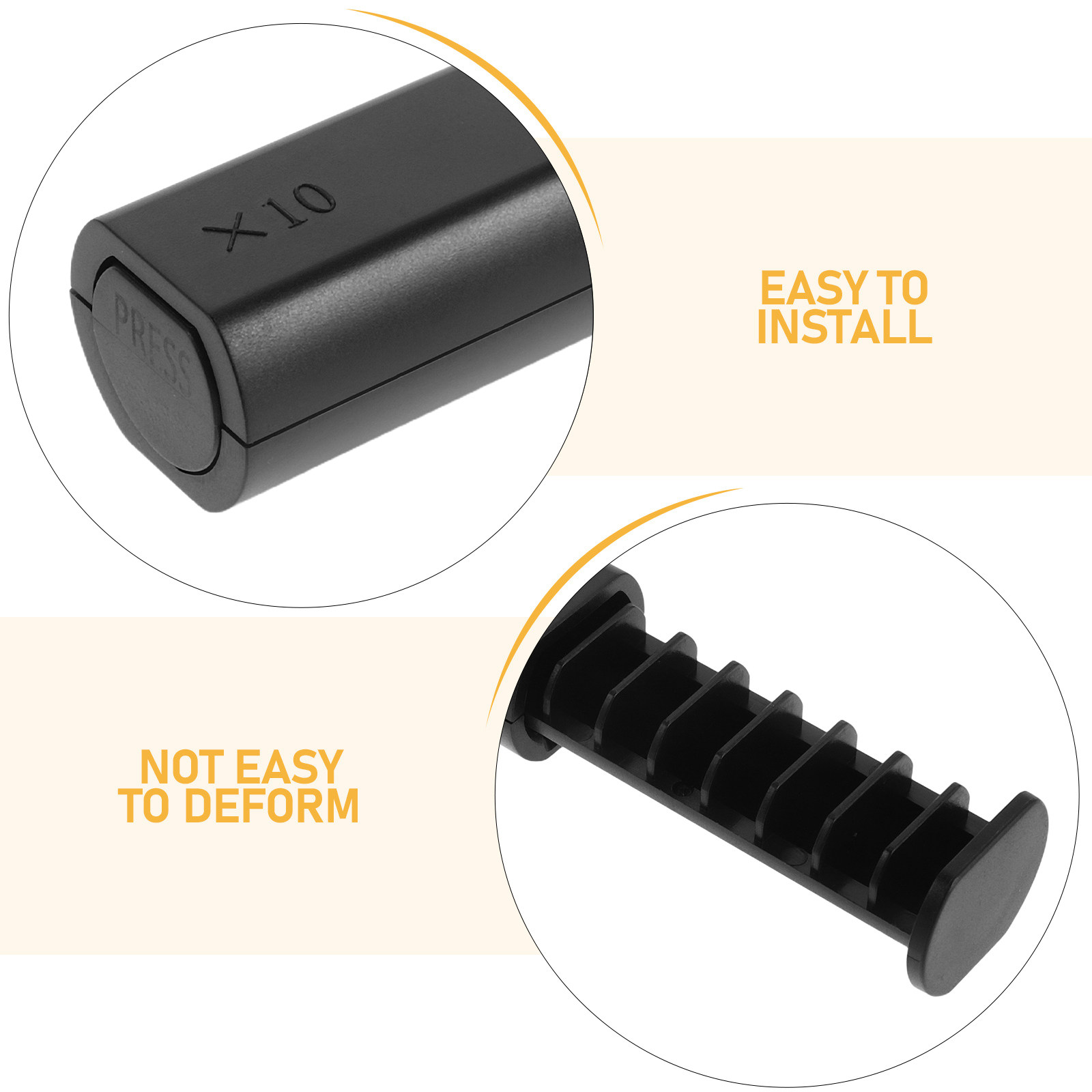 علبة بطاريات سوداء مدمجة محمول - مراجعة Battery Case Storage وسعره