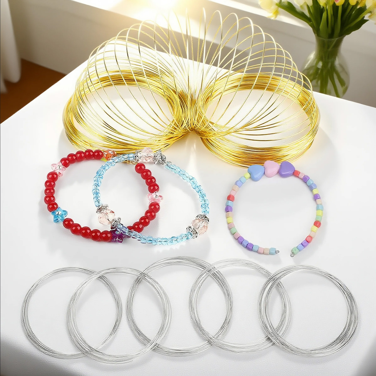 سلك ميموري واير من الفولاذ الم - مراجعة Coil Building Kit وسعره