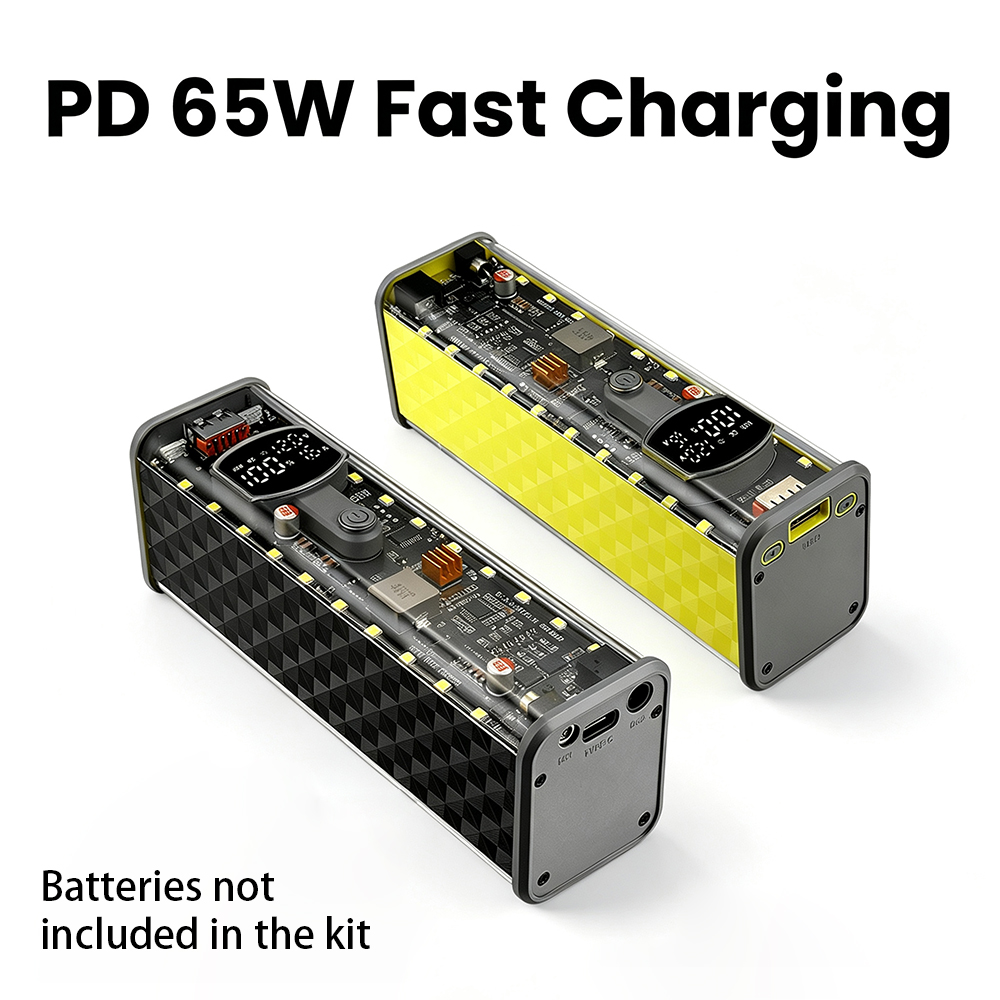 علبة بنك طاقة PD 65W قابلة للت - مراجعة Battery Case Storage وسعره